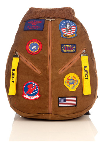 Mochila Hardhead Top Gun Maverick Color Café