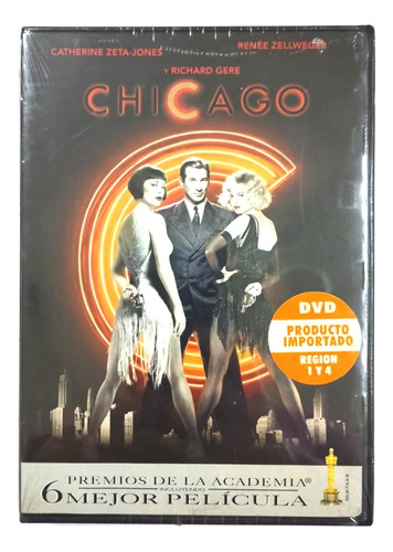 Chicago Richard Gere Zeta Jones Dvd Original 