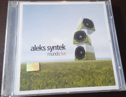 Aleks Syntek - Mundo Live Cd En Buen Estado 