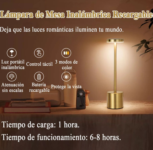 Lámpara De Mesa Decorativas Led Para Ambiente De Restaurante
