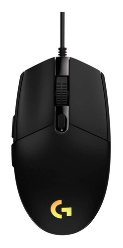 Mouse gamer de juego Logitech G  G Series G203 Lightsync negro