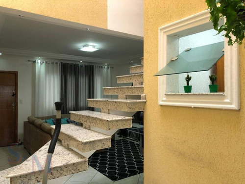 Imagem 4 de 23 de Sobrado Com 3 Dormitórios À Venda, 121 M² Por R$ 520.000,00 - Jardim Das Maravilhas - Santo André/sp - So0420