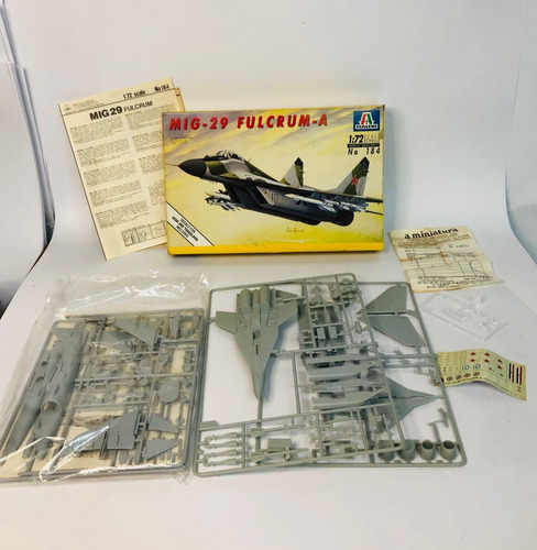 Kit P/ Montar Italeri 1/72 Avião Mig- 29 Fulcrum - A- Usado