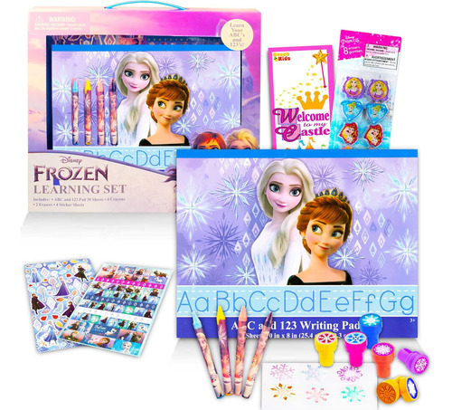 Clásico Disney Disney Frozen Abc 123 Juego De Aprendizaje Pa
