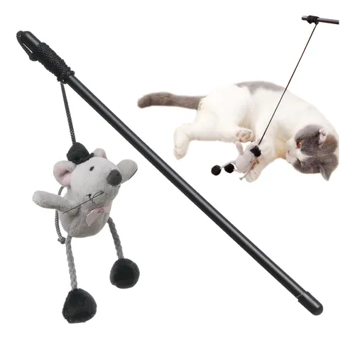 Varita Para Gatos, Regalo De Paz, Bonita Varita Interactiva