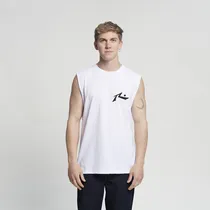 Comprar Remera Sin Mangas Rusty Competition Blanca - Tienda Rusty