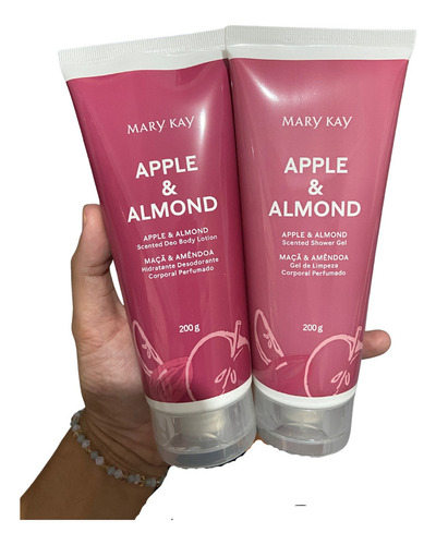 Gel De Limpeza + Hidratante Corporal Maçã & Amendoa Mary Kay