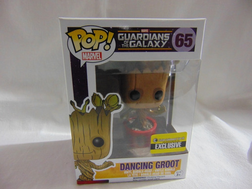 Funko Pop Dancing Groot Entertainment Earth Exclusive