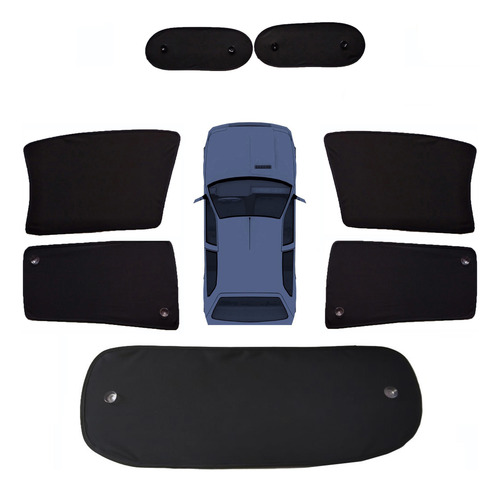 Parasol Cortinas Compatible Spark Ng Ltz 2018-2022 (7 Pzs)