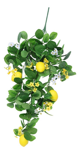 Arranjo De Flores Artificiais Para Decoração De Limão,