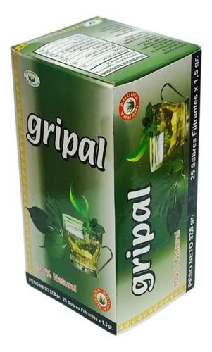 Té Gripal Hierba Global 25 Saquitos 30g Infusión