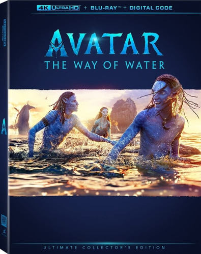 Blu Ray 4k Ultra Hd Avatar Way Of Water Original Estreno