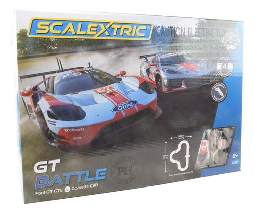 Scalextric Ph Premium Hobbies Set Carrera Gt Vs Corvette