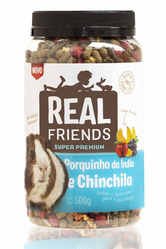 Realfriends Porquinho Da India E Chinchila Com Frutas - 500