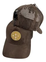 Comprar Boné Furadinho Aba Curva Strapback Camurça Premium Anth.co