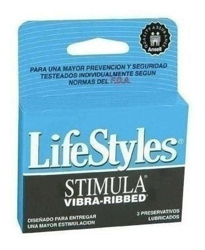Preservativos Lifestyles Stimula X3 Unidades / Superstore