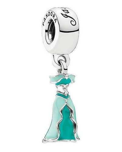 Charm Pandora Vestido Jasmine Aladdin De Disney Original