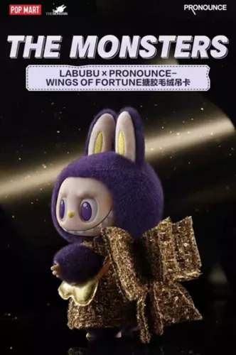 / Asas Da Fortuna Pop Mart Labubu × Pronuncie Original 17 Cm