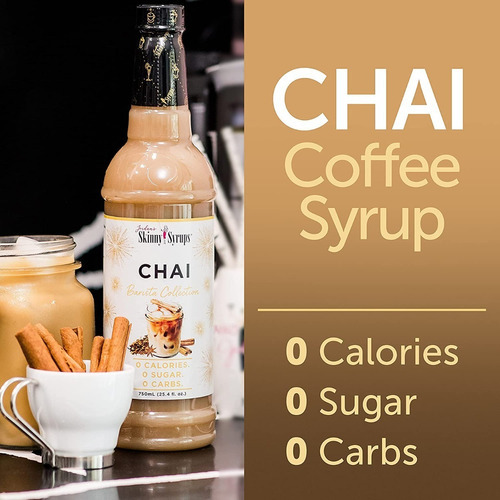 Jordan's Skinny Syrups Chai 750 Ml