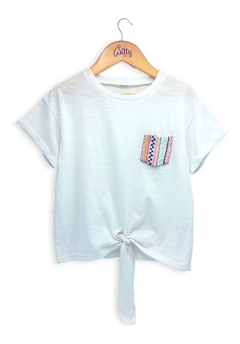 Remera Muñeca Fin De Semana Por Siempre Blanca 45cm Witty