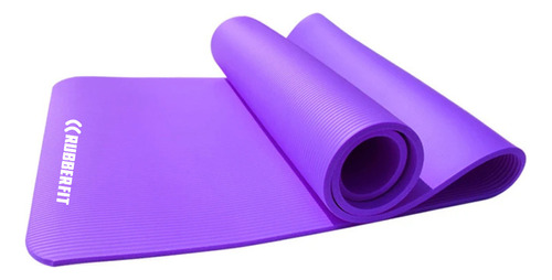 Colchonete Tapete Yoga Pilates Ginástica Grosso 8mm Premium Cor Roxo