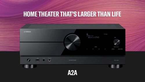 Sintoamplificador Yamaha Rx-a2 8k 7.2ch D Atmos Dtsx Avalon