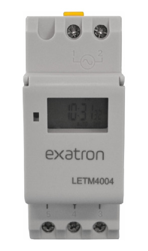 Kit 2 Temporizador Timer Digital Para Trilho Din - Bivolt