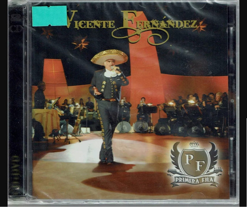 Vicente Fernandez - Primera Fila - Disco Cd + Dvd - Nuevo