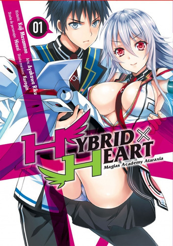 Hybrid X Heart Magias Academy Ataraxia 1, De Kuji Masamune. Editorial Kamite, Tapa Blanda En Español, 2021