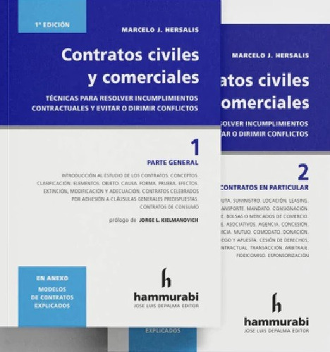 Contratos Civiles Y Comerciales 2 Ts Hersalis