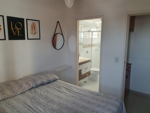 Apartamento 60m², 2 Quartos (1 Suíte), 2 Banheiros, 2 Garagens - Jd Paulicéia - Campinas