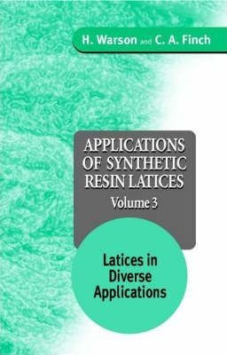 Applications Of Synthetic Resin Latices - Henry Warson