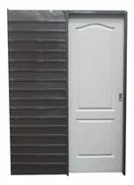 Comprar Puerta Corrediza Embutir Oblak Camden Blanca 80-10 Chapa 18