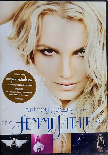 Britney Spears The Femme Fatale Tour Dvd Original Lacrado