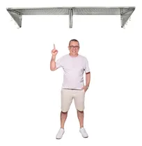 Comprar Prateleira Suspensa Gradeada Escorredor Copos Louça Pia Inox
