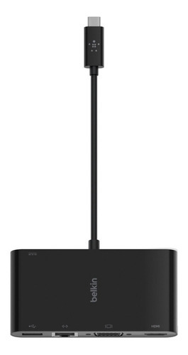Adaptador multimídia e de carregamento Belkin 100W Vga Hdmi/vc USB-c