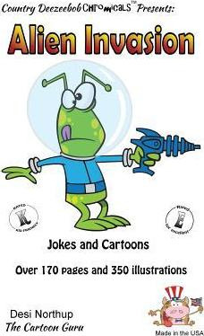 Libro Alien Invasion - Jokes And Cartoons - Desi Northup