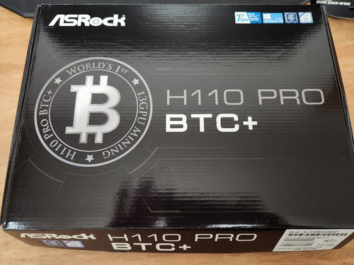 Motherboard Asrock H110 Pro Btc+