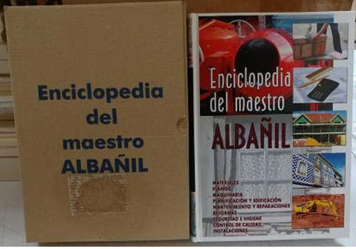 Libro Enciclopedia Del Maestro Albañil 1 Vol