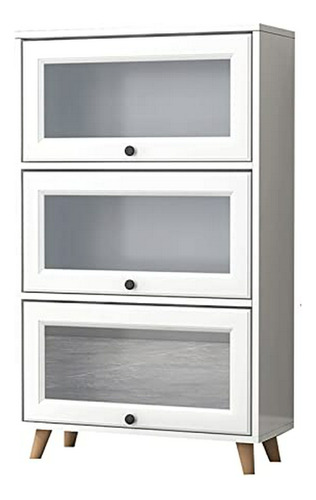 Estantería Multi-niveles Con Puerta, Compatible Con Living R