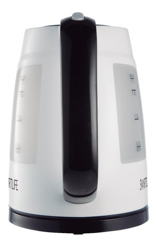 Imagen 3 de 4 de Pava eléctrica Smartlife SL-EK1714 blanca 220V 1.7L