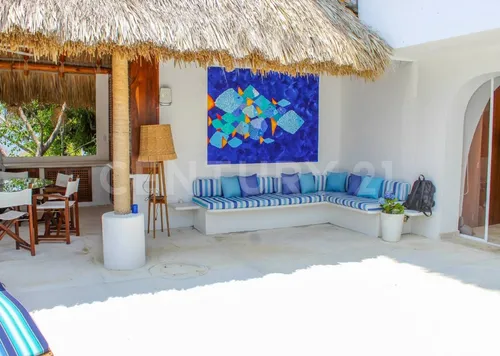 Casa Con Vista Al Mar En Venta En Fraccionamiento Las Playas, Acapulco