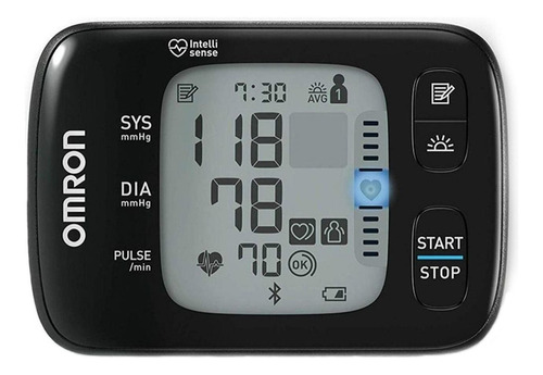 Monitor De Pressão Arterial Digital De Pulso Connect Hem-6232t Omron