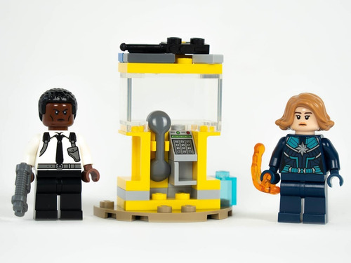 Lego® Original Bolsa Capitana Marvel 32 Pcs Con Nick Fury