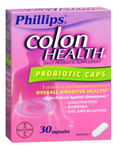 Set 3 Colon Health 30 Cápsulas Phillips