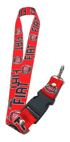 Lanyard Llavero Fiat