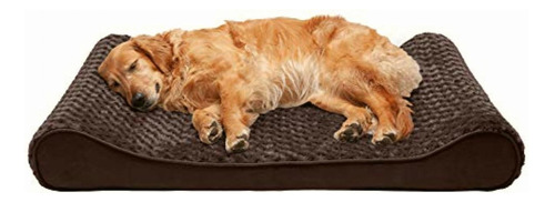 Furhaven Pet Dog Bed | Orthopedic Ultra Plush Luxe Lounger