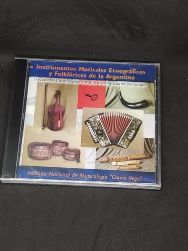 Cd Instrumentos Musicales Etnograficos Y Folkl. Supercultura