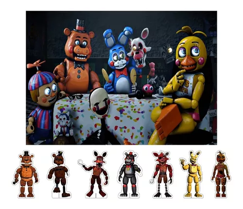 Painel Festa Tema Five Nights At Freddy's