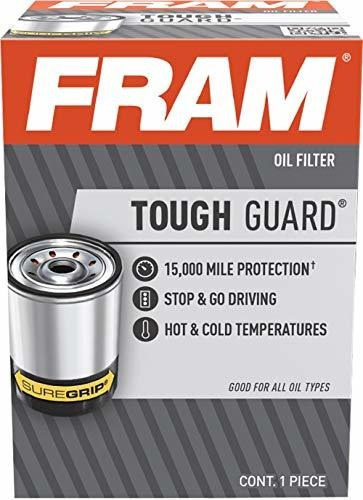 Fram Tough Guard Tg30-1, Filtro De Aceite Giratorio Para Aut